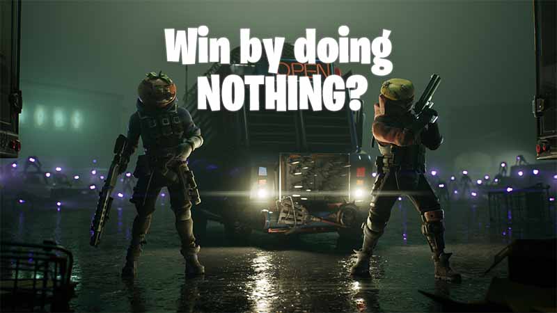 Can You Win Fortnite by Doing Nothing?