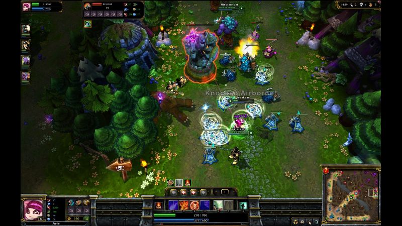 League of legends gameplay esports games