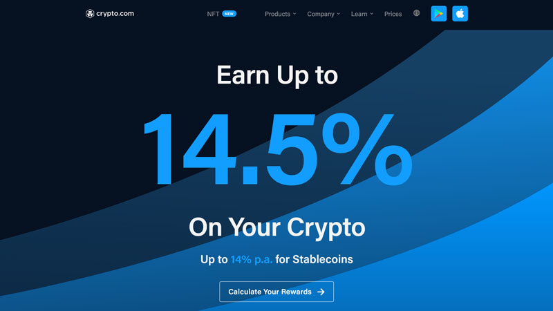 Crypto.com Stake Rewards