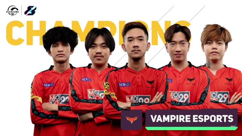 PMWI 2022 Main Tournament Winners - Vampire Esports