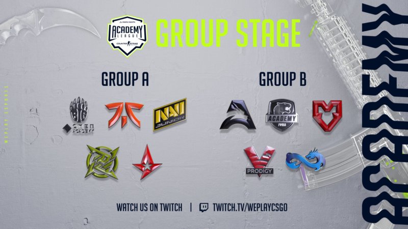 WePlay Academy League Groups